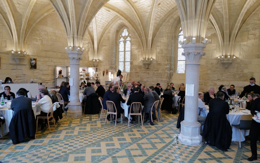Déjeuner de fin d&rsquo;année 2021 à l&rsquo;abbaye de Maubuisson